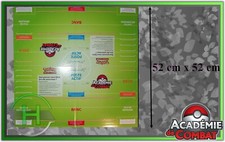 Tapis de Jeu Cartonné Deluxe Edition - Playmat - Pokemon - Académie de Combat