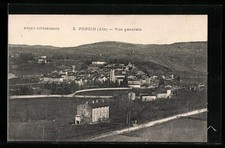 CPA Poncin, Vue Generale 