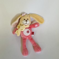 Doudou LAPIN TEX Baby Rose &