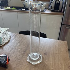 ÉPROUVETTE  VERRE DOSEUR  Graduée SUR PIED DEBUT XXème 1900 LABO PHARMACIE