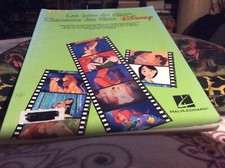 Livre partitions Les JOIES DU PIANO  12 chansons des FILMS DISNEY 