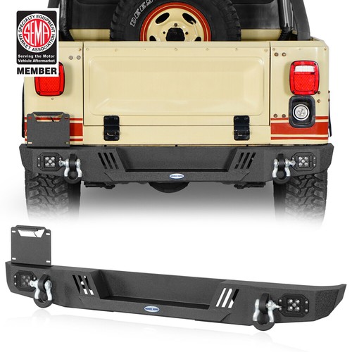 Steel rear bumper bar led - rear, w/led