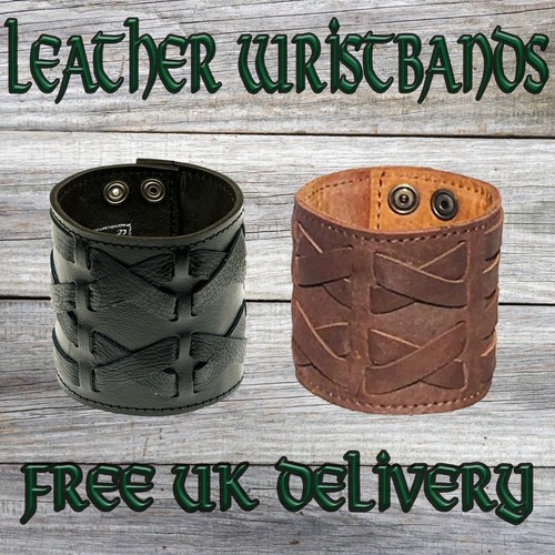 Bracelet protection cuir - bracelet, de