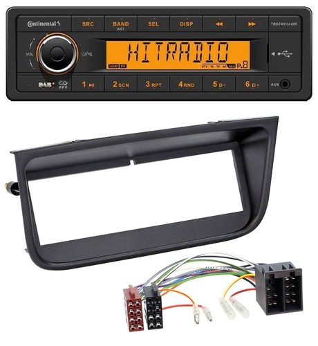 Continental 1din dab - dab, mp3