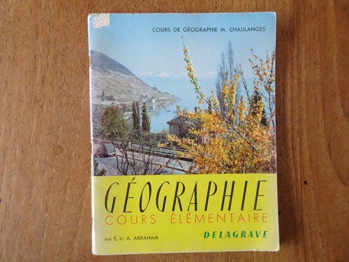 Scolaire ancien géographie - ancien, :