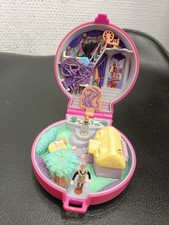 Rare Disney La Belle Au Bois Dormant - Bluebird 1996 Polly Pocket Avec Figurines