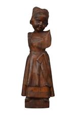 Jeune fille Bretonne statue en
