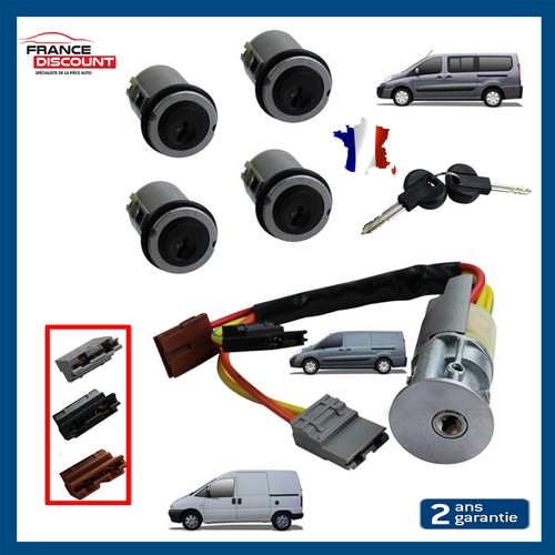 Kit serrure barillet portes - barillet,