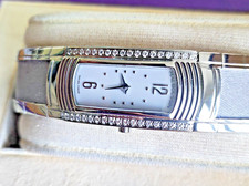 MAUBOUSSIN MONTRE Bracelet Femme  Pavé De Deux Rangées DIAMANTS Neuve