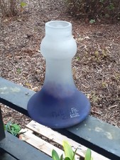 Pied De Lampe Art Déco En Pate De Verre Signé Muller Fres Lunéville