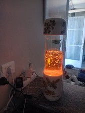 Lampe a paillettes Rare année