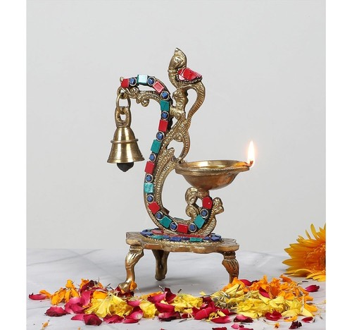 Magnifique crafted laiton paon - crafted,