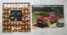Innocenti & Innocenti de Tomaso French Sales Brochure