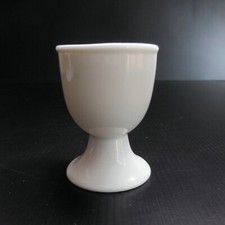 Coquetier porcelaine blanc