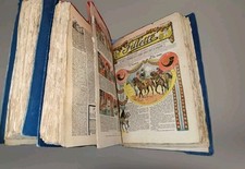 2 albums Reliés " FILLETTE " BD 100 numéros 16 Fev 1919 au 25 Déc 1921 début XXè