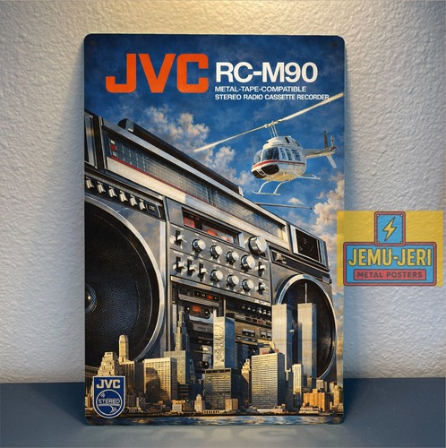 Jvc m90 boombox metal - jvc,