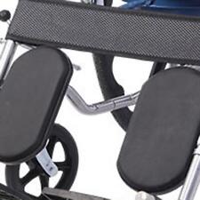 Repose-jambes pour fauteuil roulant, 2 pièces, noir, accessoires robustes