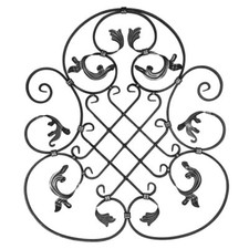 Ornement en fer forgé fer