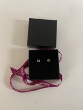 Boucles D’oreilles En Argent Et Zirconium Noir Julien D’orcel