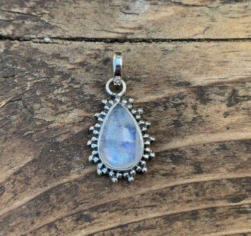 Pendentif handmade argent - en,