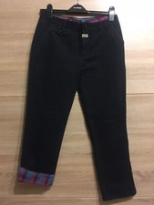 Pantalon en tissu bleu MARC BY