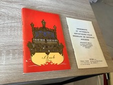 STAB catalogues.Accastillage pour maquettes de bateaux-Marine.