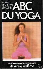 Livre ABC du yoga Marie-Françoise Lemoine 1988 book
