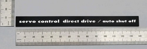 Marantz 6300 servo control - 6300,