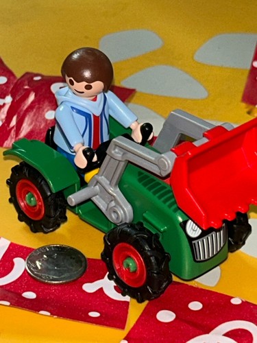 Playmobil kid tractor please - playmobil, kid,tractor,please