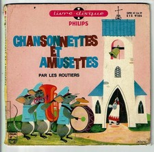 Les ROUTIERS 45T Livre Disque