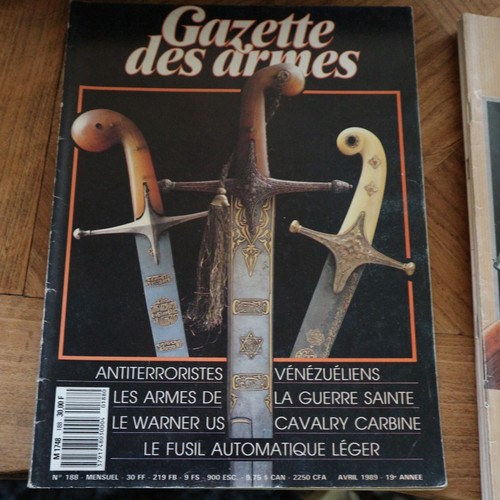 Revue gazette armes 188 - gazette,