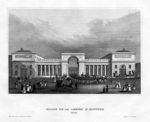 1850 paris palais - 1850, légion