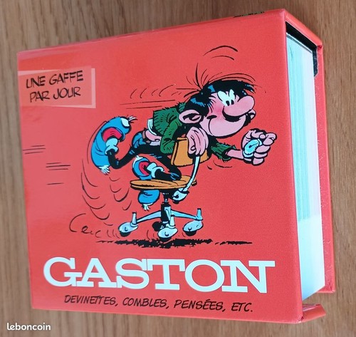 Gaston lagaffe une gaffe - une, par