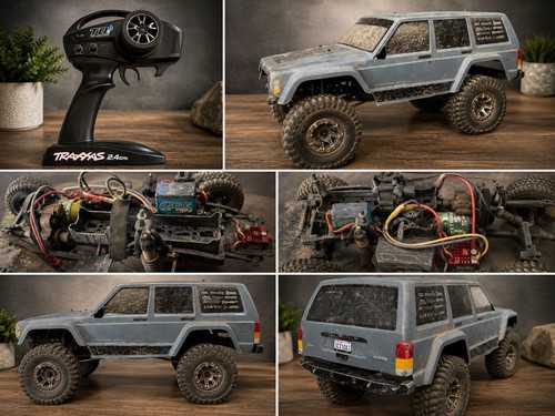 Axial scx10 ii jeep - 1/10,