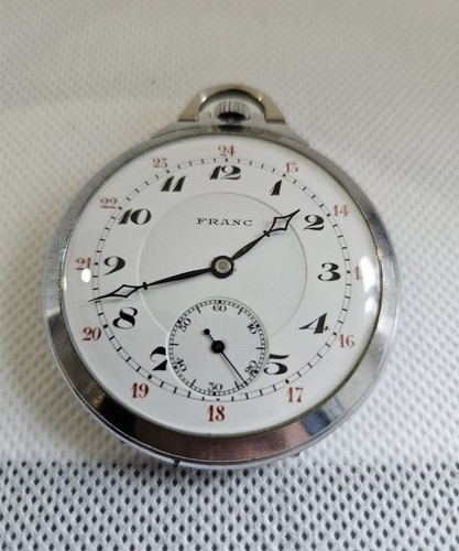Montre gousset franc - À, "