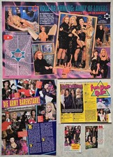 ARMY OF LOVERS Clippings pack Collection Magazines Pages Lot De Presse POPCORN 