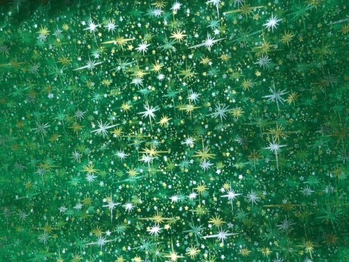 Tissu organza etoiles - tissu, noel