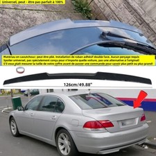 pour Bmw Serie 7 E65 E66 E67 2001-08 Aileron de coffre Becquet Spoiler universel