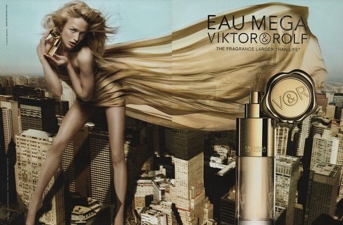 Publicité papier parfum - papier,