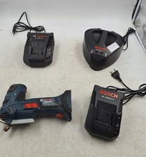 Lot De 4 Outils Sans Fil Bosch - Scie Sauteuse, 3 Chargeurs, Utilisé En Bon État