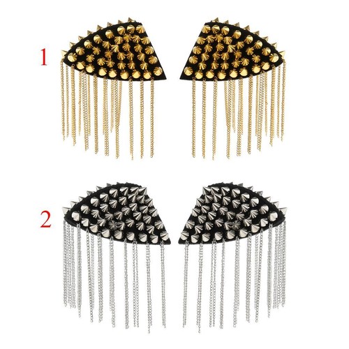 1paire epaulette frange - epaulette,