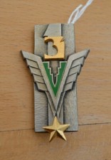 INSIGNE METAL 3 RHC DELSART