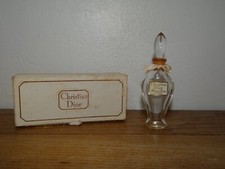 Rare Ancien Flacon de Parfum Miniature VIDE forme amphore vers 1950