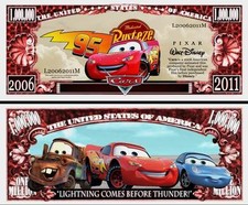 CARS / FLASH McQUEEN BILLET 1