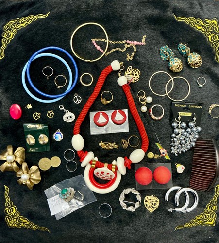 Lot bijoux anciens vintage - et,