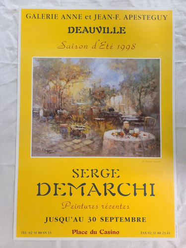 Demarchi affiche vintage - demarchi,
