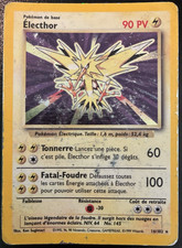 Carte Pokémon Electhor 16/102 Set de Base