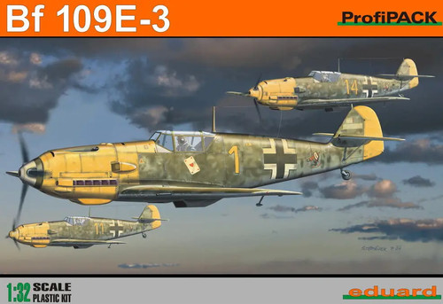 Eduard messerschmitt 109e 3 - bf, 109e-3