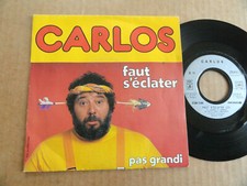 DISQUE 45T DE CARLOS  " FAUT