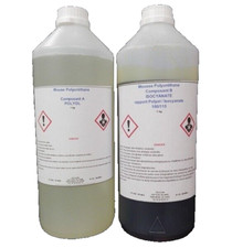 Mousse Polyuréthane bi-composant densité libre 50 kg/m3  kit 1+1kg